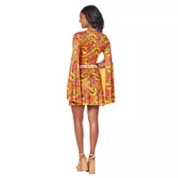 Spirit Vibrant Floral Hippie Costume - Picture 2 of 5